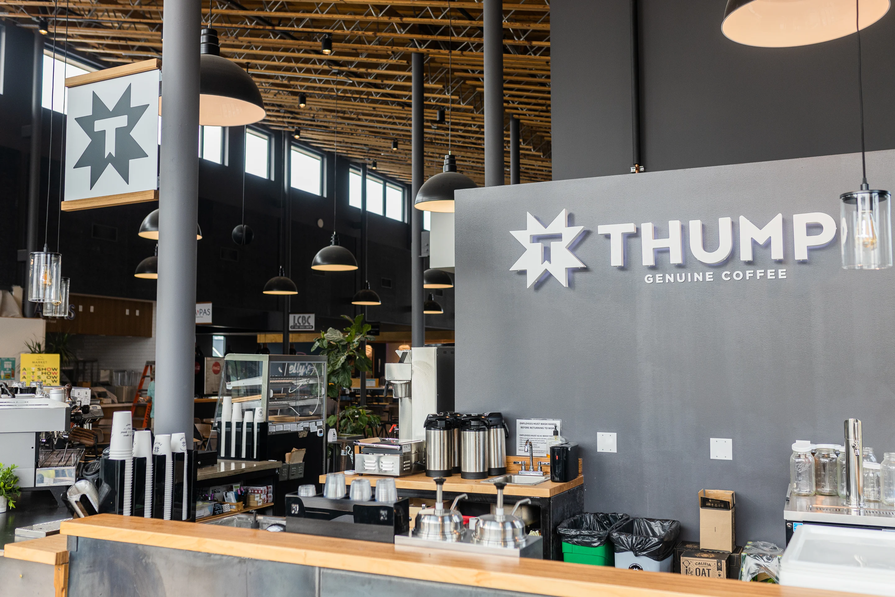 Thump Coffee at Market Hall